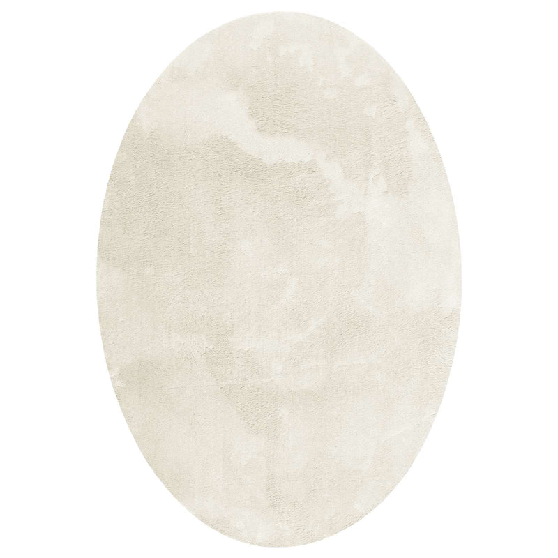 Afbeelding laden in galerijviewer, Vidaxl vloerkleden ovaal huarte crème 160 x 230 cm 100% polyester