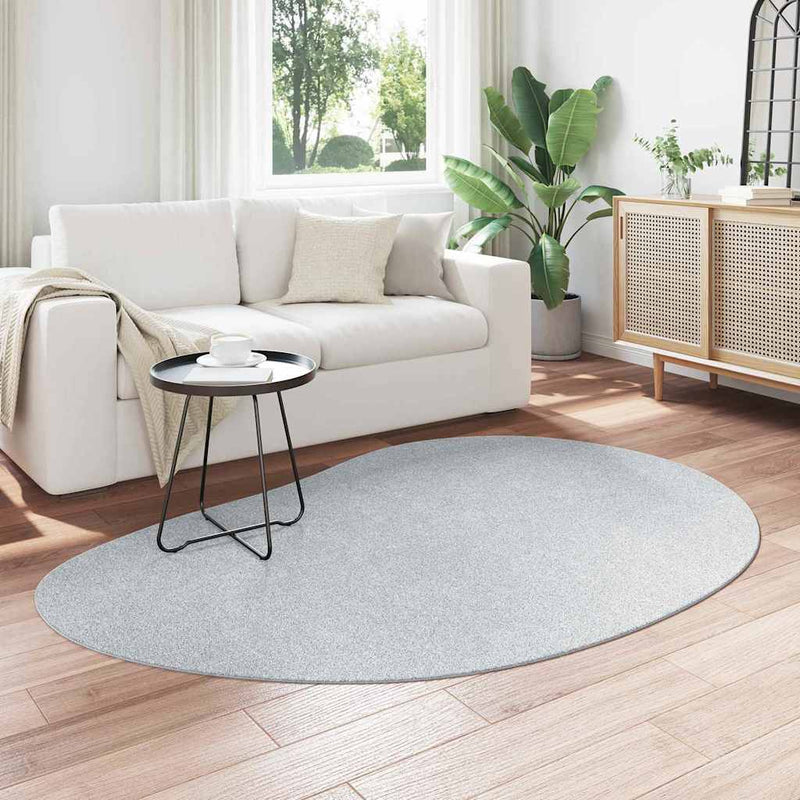 Afbeelding laden in galerijviewer, Vidaxl vloerkleden huarte grijs 140 x 200 cm polyester