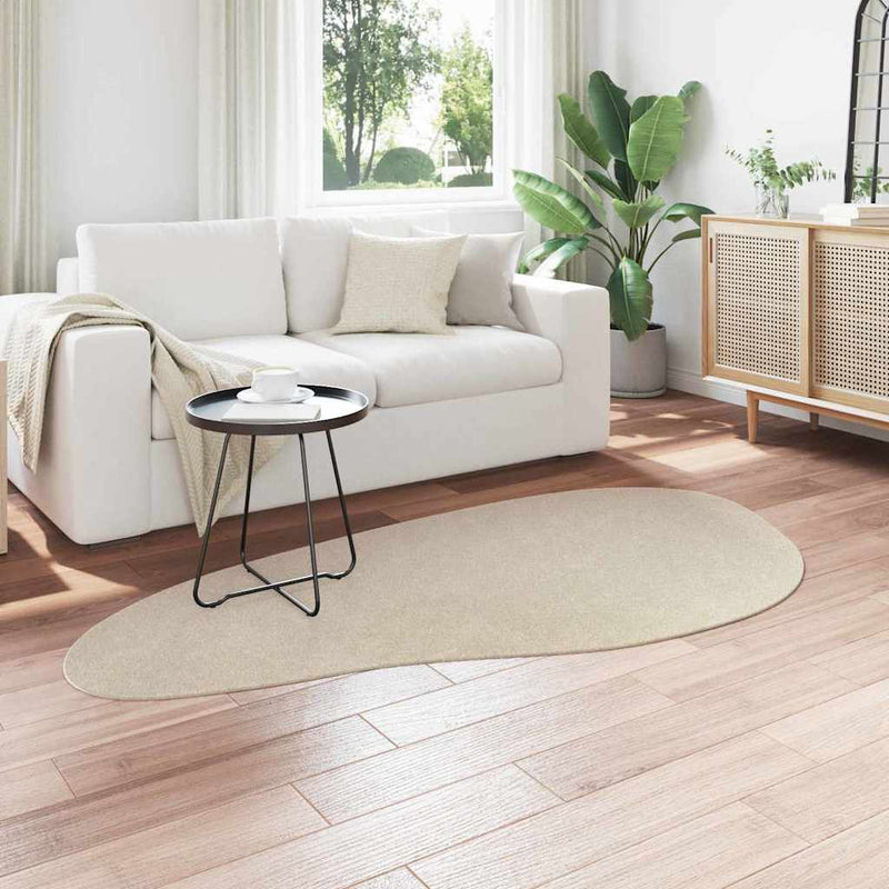 Afbeelding laden in galerijviewer, Vidaxl vloerkleden huarte beige 100 x 200 cm polyester