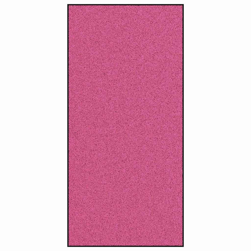Afbeelding laden in galerijviewer, Vidaxl deurmat anders roze en zwart 120 x 250 cm polyamide en pvc