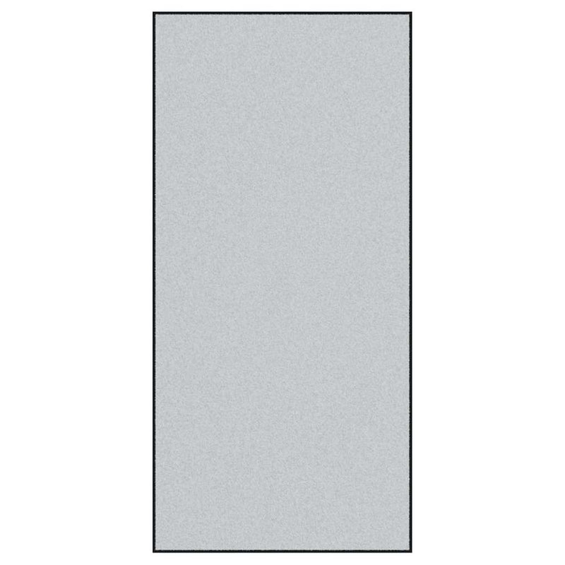 Afbeelding laden in galerijviewer, Vidaxl deurmat grijs en zwart 120 x 250 cm polypropyleen en vinyl