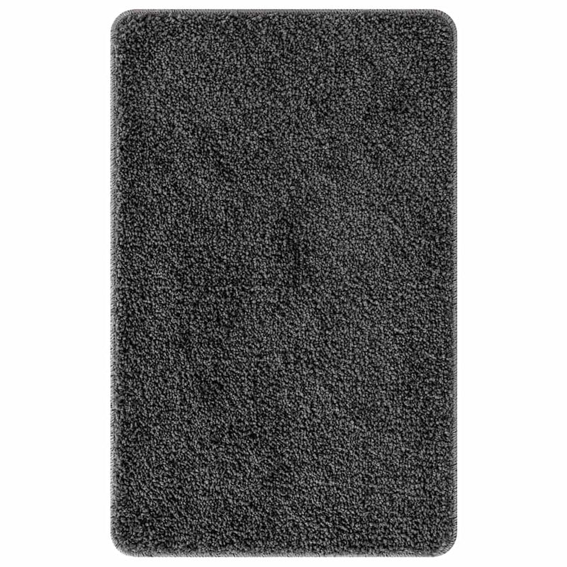 Afbeelding laden in galerijviewer, Vidaxl antislip badmat donkergrijs 50 x 80 cm pp