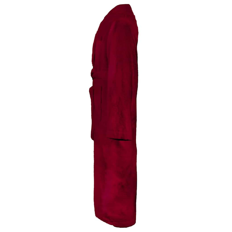 Afbeelding laden in galerijviewer, Vidaxl badjas kinn rood xxxl katoen