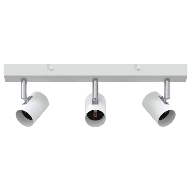 Afbeelding laden in galerijviewer, Vidaxl plafondspot met schijnwerpers wit 38 x 6,5 x 11,5 cm metaal