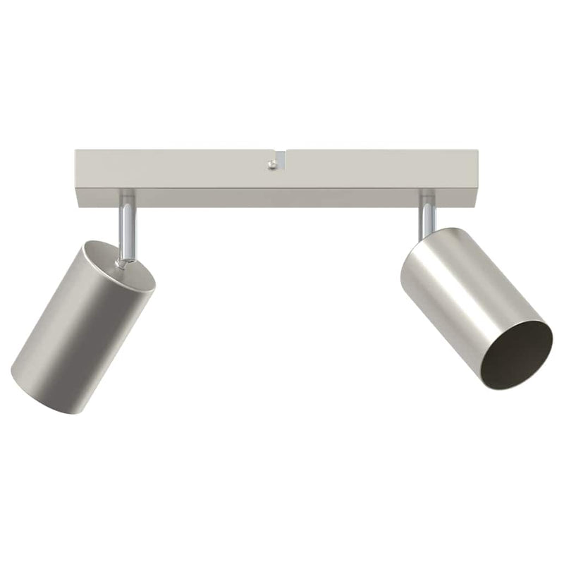 Afbeelding laden in galerijviewer, Vidaxl plafondspot met schijnwerpers nikkel 26 x 6 x 16 cm metaal