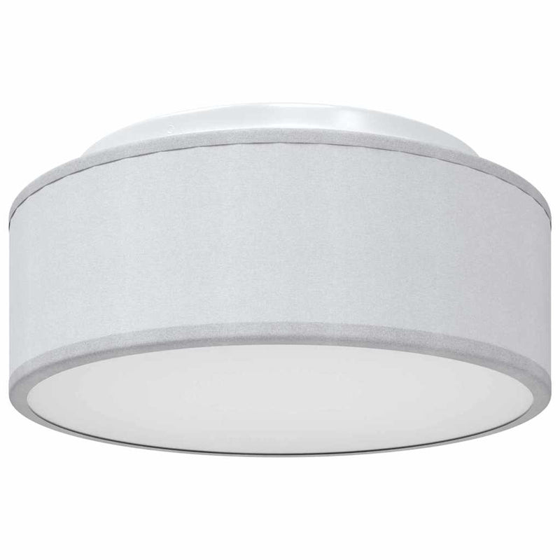 Afbeelding laden in galerijviewer, Vidaxl plafonnière met schijnwerpers grijs 30 x 30 x 13,5 cm stof