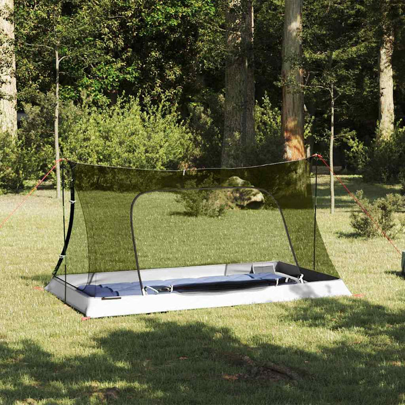 Afbeelding laden in galerijviewer, Vidaxl binnentent zwart 220 x 128 x 110 cm gaas