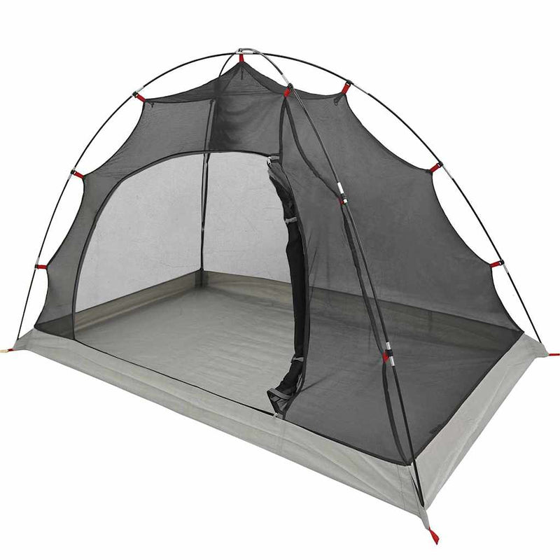 Afbeelding laden in galerijviewer, Vidaxl tent met dak met opslag grijs en zwart 236 x 108 x 120 cm