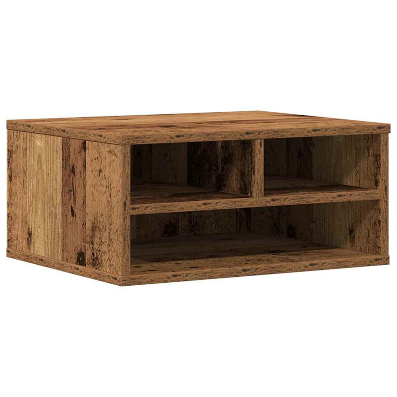 Afbeelding laden in galerijviewer, Vidaxl printerstand met opslag oudhout 49 x 40 x 22.5 cm bewerkt hout