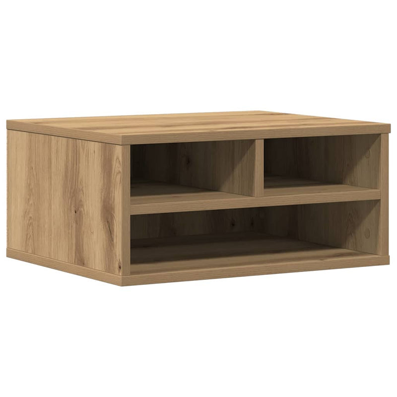 Afbeelding laden in galerijviewer, Vidaxl printerstand artisan eiken 49 x 40 x 22.5 cm bewerkt hout
