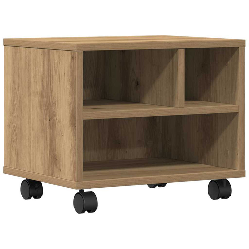 Afbeelding laden in galerijviewer, Vidaxl printerstand artisan eiken 41 x 32 x 33.5 cm bewerkt hout