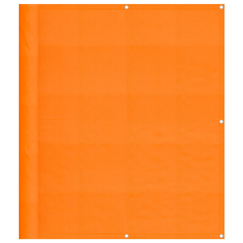 Afbeelding laden in galerijviewer, Vidaxl balkonscherm oranje 120x700 cm 100% polyester oxford