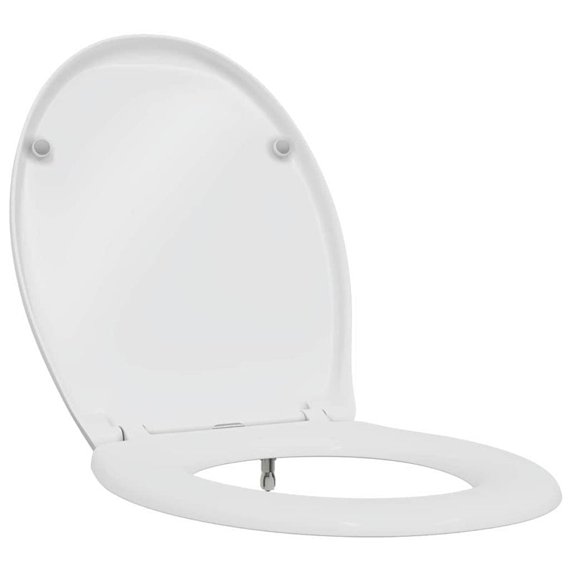 Afbeelding laden in galerijviewer, Vidaxl toiletzitting wit 47 x 37 x 4 cm duroplast
