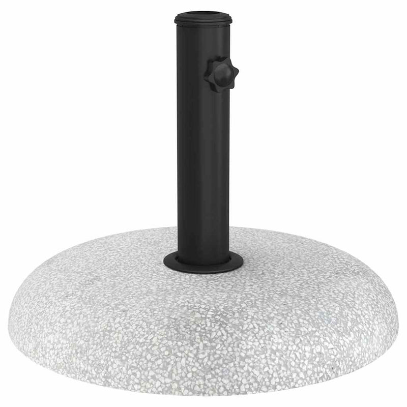 Afbeelding laden in galerijviewer, Vidaxl parasolvoet lichtgrijs ø 45 x 33 cm betonkleurig