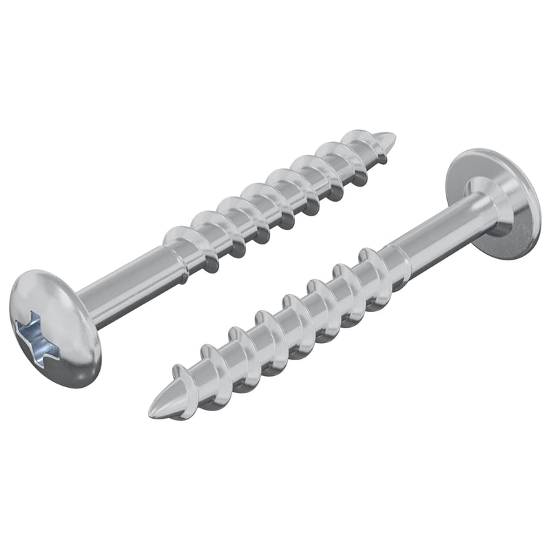 Afbeelding laden in galerijviewer, Vidaxl bout 2 pcs zilver 9,8 x 35 mm ijzer