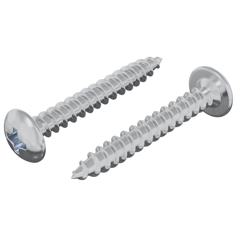 Afbeelding laden in galerijviewer, Vidaxl houten schroeven 2 st zilver m4 x 28 mm staal