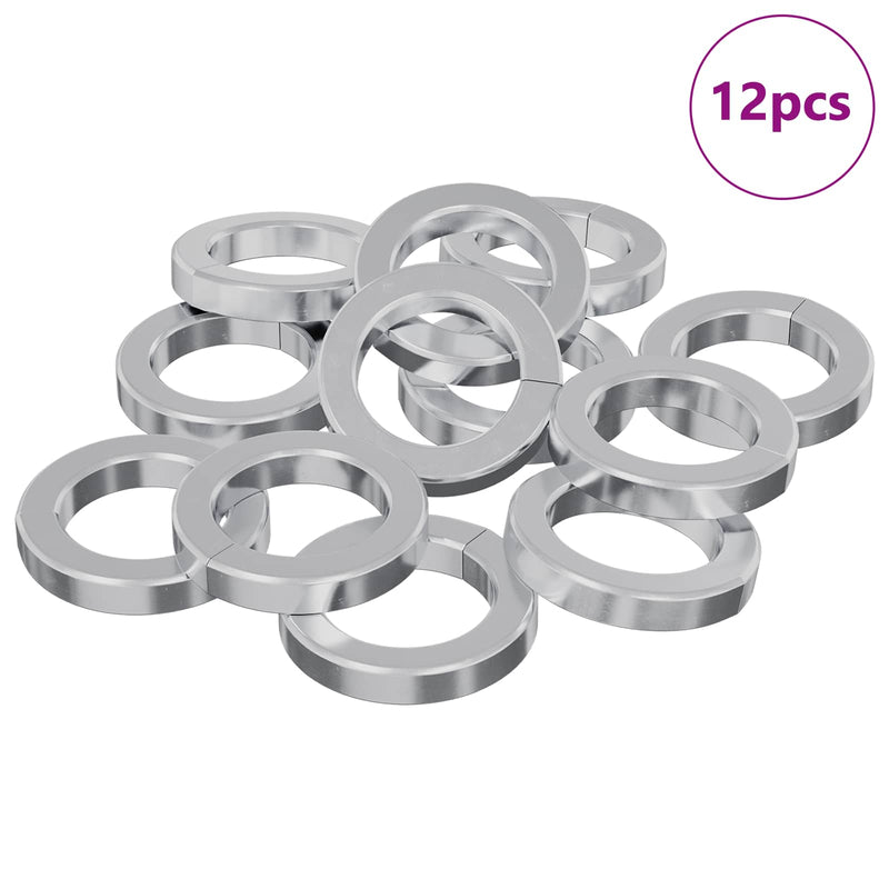 Afbeelding laden in galerijviewer, Vidaxl veer washer 12 pcs wit 13 x 1 mm ijzer