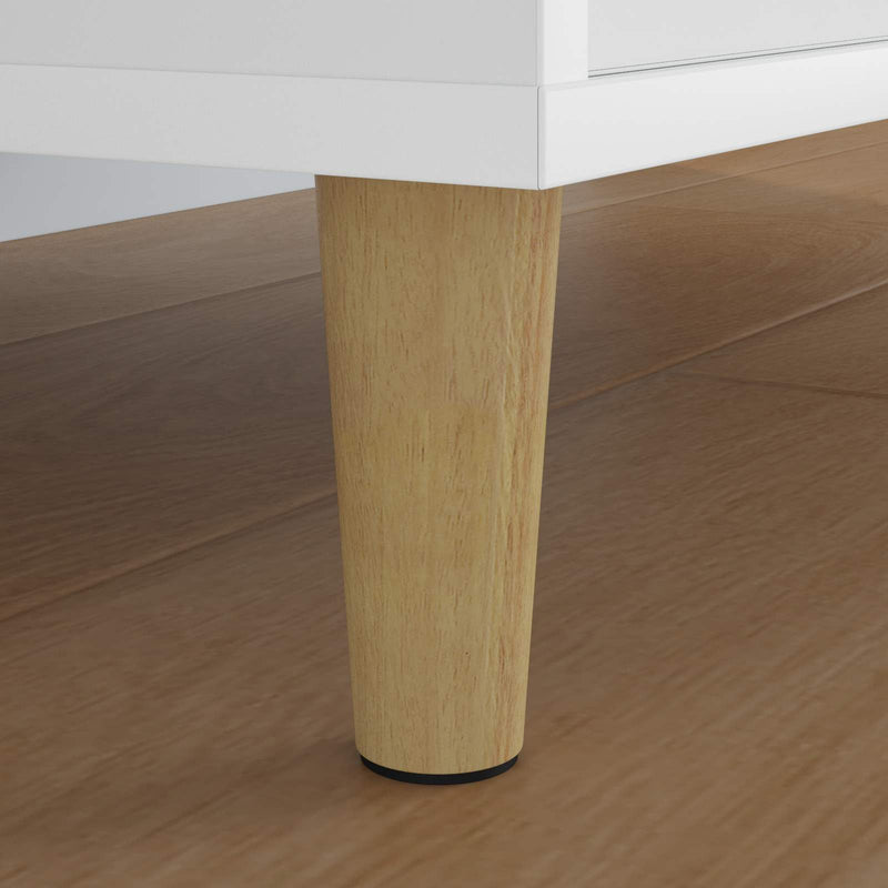 Afbeelding laden in galerijviewer, Vidaxl meubelpoten 2 pcs bruin ø 44 x 100 mm massief eucalyptus hout