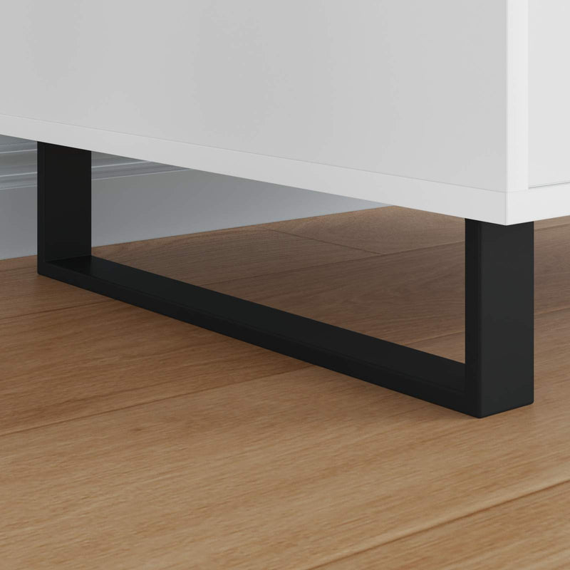 Afbeelding laden in galerijviewer, Vidaxl meubelpoten 12 pcs zwart 436 x 40,5 x 100 mm ijzer