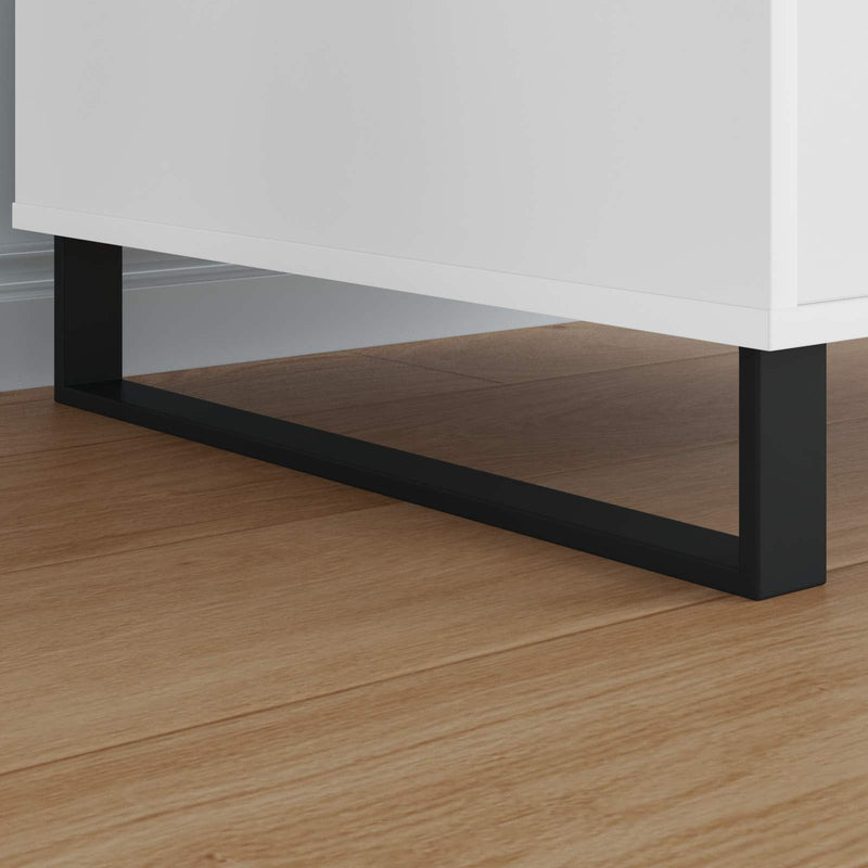 Afbeelding laden in galerijviewer, Vidaxl meubelpoten 12 pcs zwart 546 x 40,5 x 100 mm ijzer