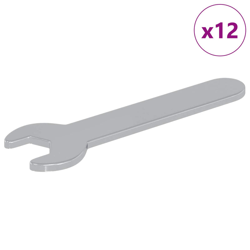 Afbeelding laden in galerijviewer, Vidaxl schroefsleutel 12 pcs zilver 10 mm ijzer
