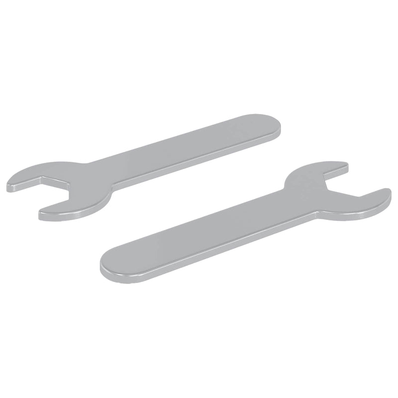 Afbeelding laden in galerijviewer, Vidaxl schroefsleutel 2 pcs zilver 13 mm ijzer