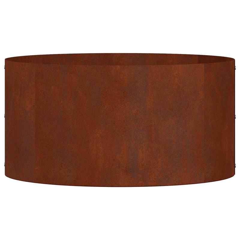 Afbeelding laden in galerijviewer, Vidaxl plantenring 5 pcs bruin 40 x 40 x 20 cm cortenstaal