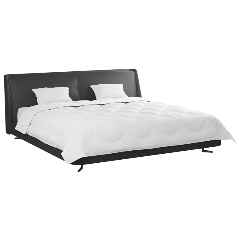 Afbeelding laden in galerijviewer, Vidaxl dekbed met kussen 3 pcs wit microfibre