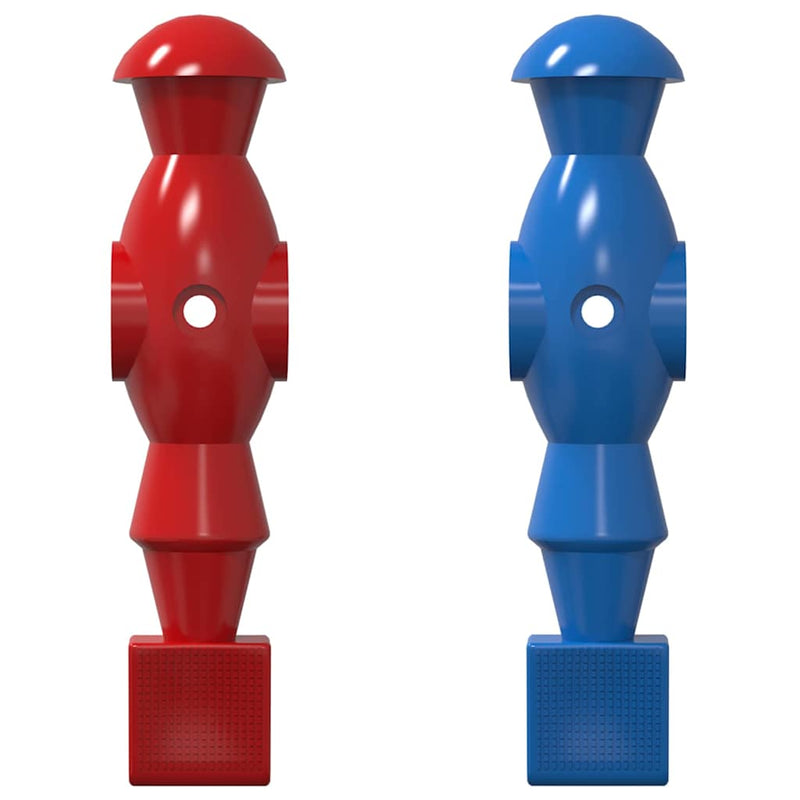 Afbeelding laden in galerijviewer, Vidaxl voetbaltafel spelers 22 pcs blauw en rood 2,4 x 2,1 x 9,7 cm pp