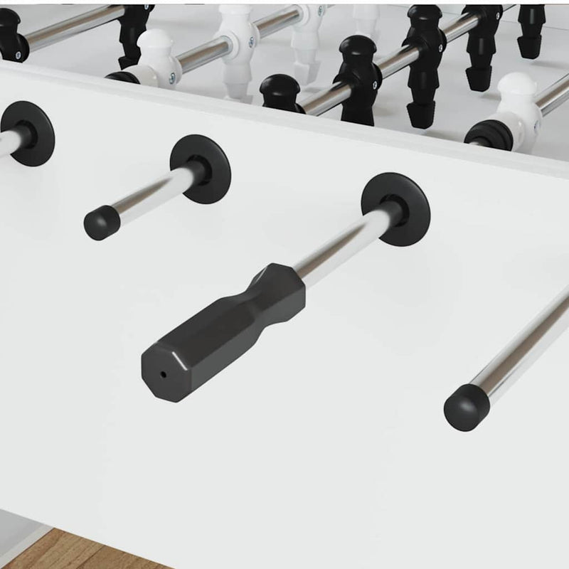 Afbeelding laden in galerijviewer, Vidaxl voetbal tafel handvatten 10 pcs zwart 3,1 x 3,1 x 17,8 cm