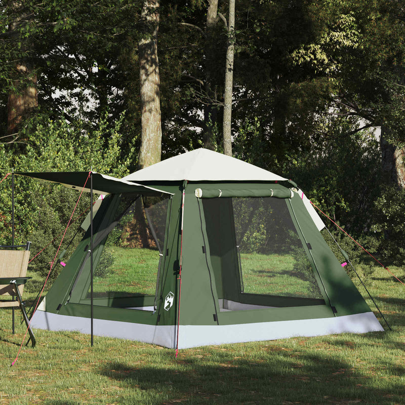 Afbeelding laden in galerijviewer, Vidaxl instant tent met regenfly voor 3 personen met snelle bevrijding
