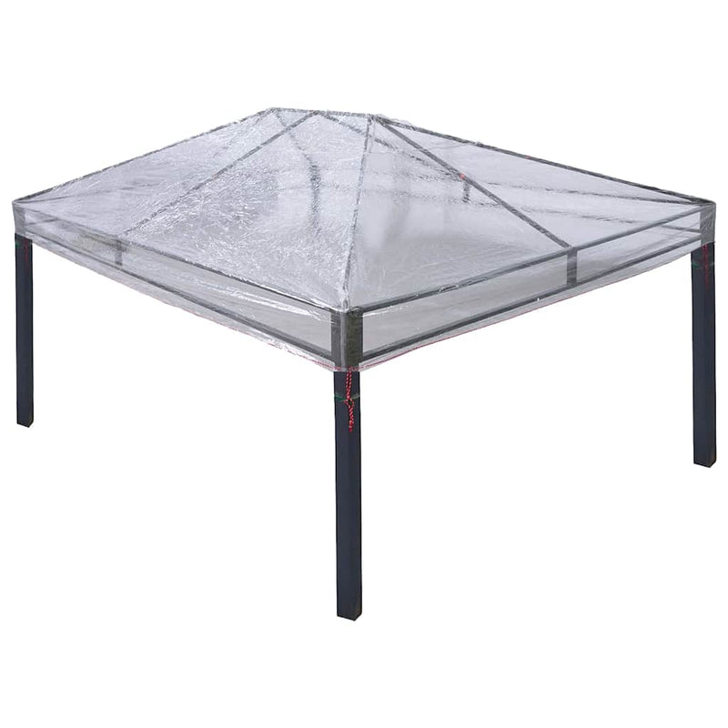 Afbeelding laden in galerijviewer, Vidaxl gazebo dekking vervanging doorzichtig 400 x 300 x 32 cm pvc