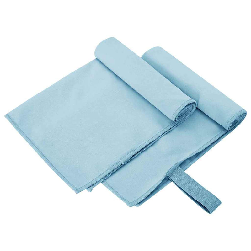 Afbeelding laden in galerijviewer, Vidaxl sporthanddoeken 2 pcs blauw 50 x 30 cm polyester en polyamide