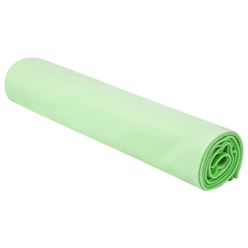 Afbeelding laden in galerijviewer, Vidaxl sporthanddoeken 2 pcs groen 140 x 70 cm polyester en polyamide