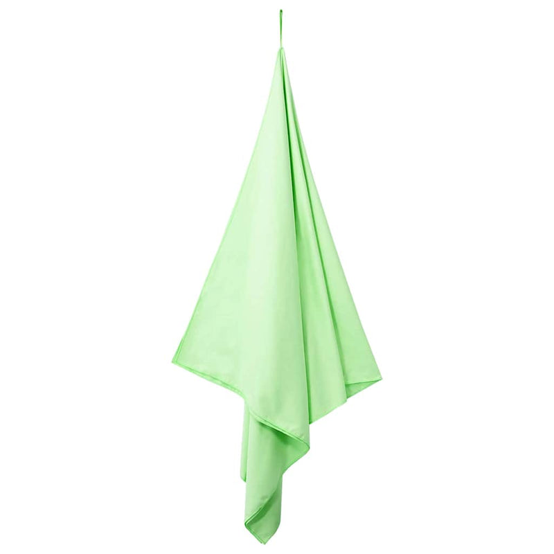 Afbeelding laden in galerijviewer, Vidaxl sporthanddoeken 2 pcs groen 200 x 100 cm polyester en polyamide