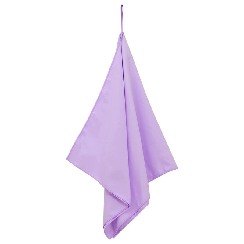 Afbeelding laden in galerijviewer, Vidaxl sporthanddoeken 2 st paars 100 x 50 cm polyester en polyamide