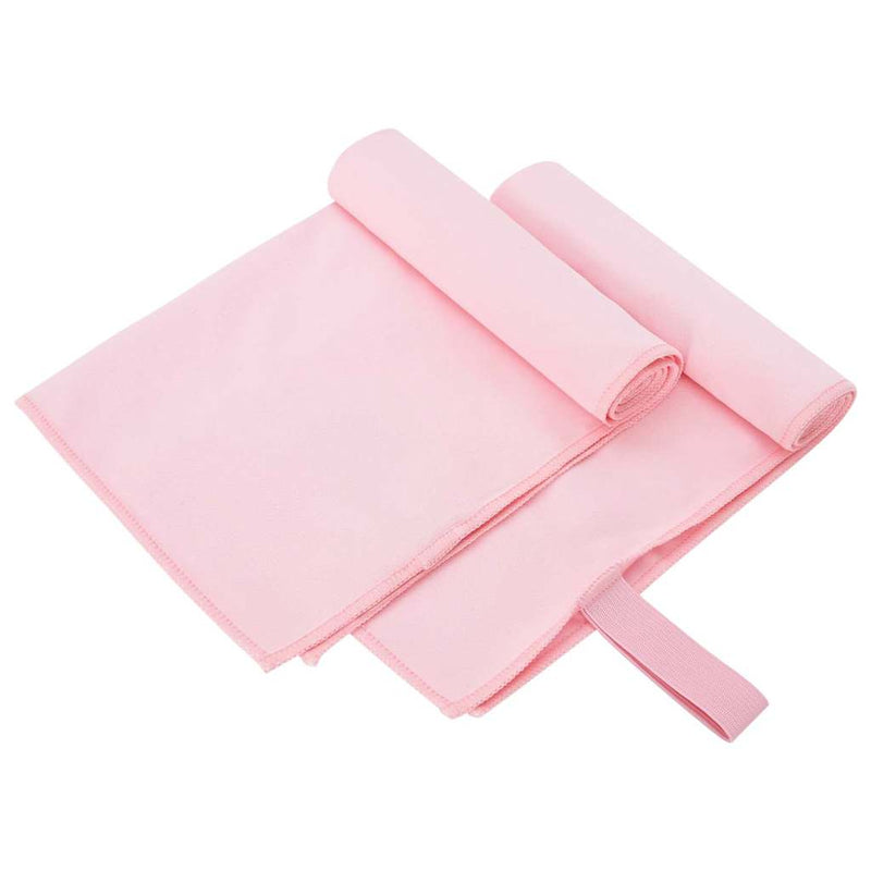 Afbeelding laden in galerijviewer, Vidaxl sporthanddoeken 2 st roze 50 x 30 cm polyester en polyamide