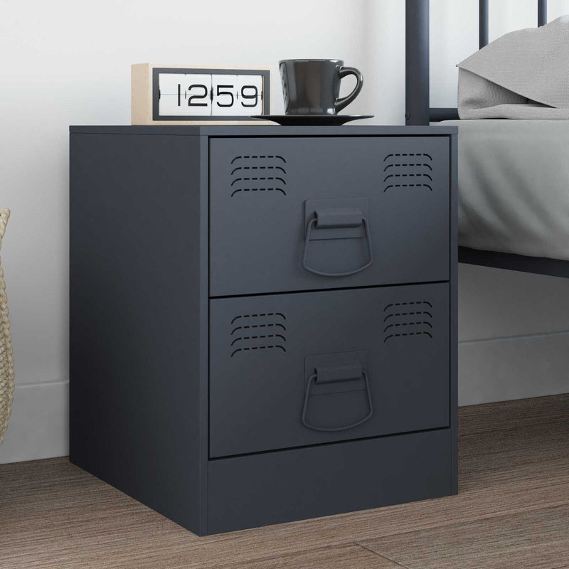Afbeelding laden in galerijviewer, Vidaxl kast handvatten 12 pcs antraciet 85 x 45 mm metaal
