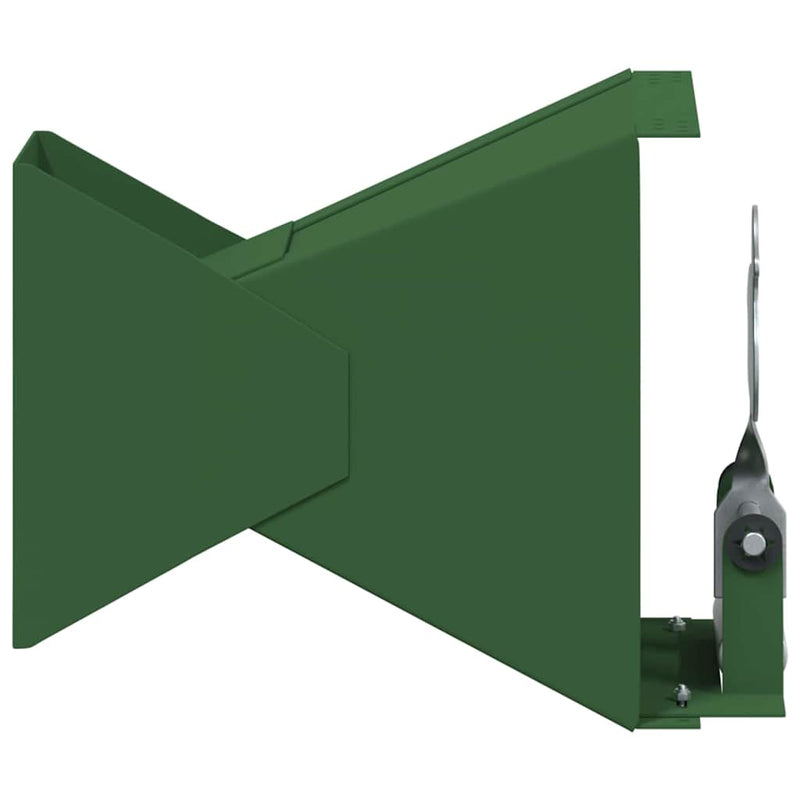Afbeelding laden in galerijviewer, Vidaxl kogelvanger groen 14 x 14 x 19 cm staal