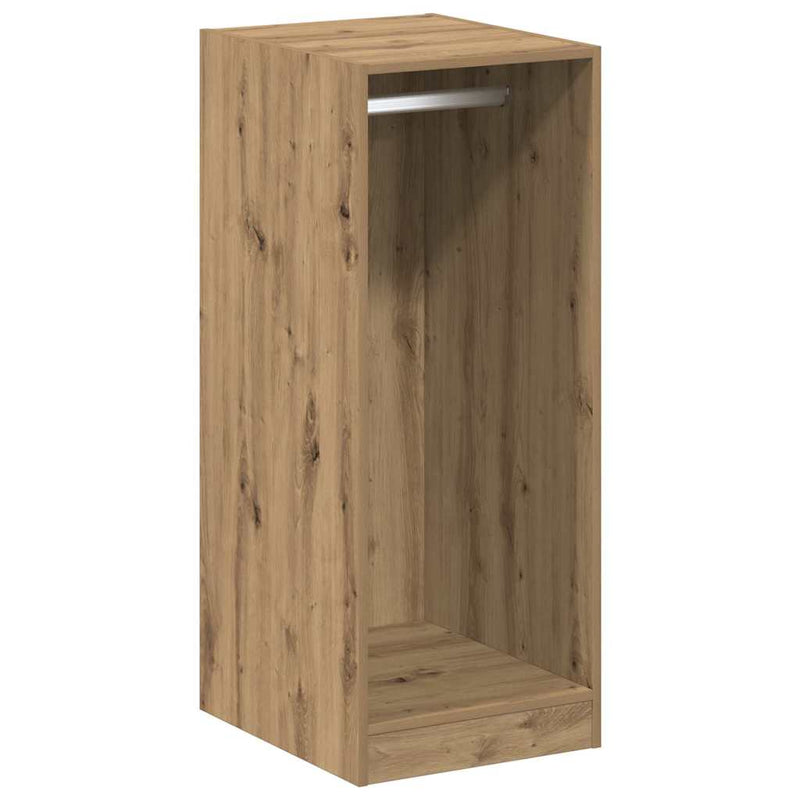 Afbeelding laden in galerijviewer, Vidaxl kledingkast met plank met opslag artisan eiken 41 x 48 x 102 cm