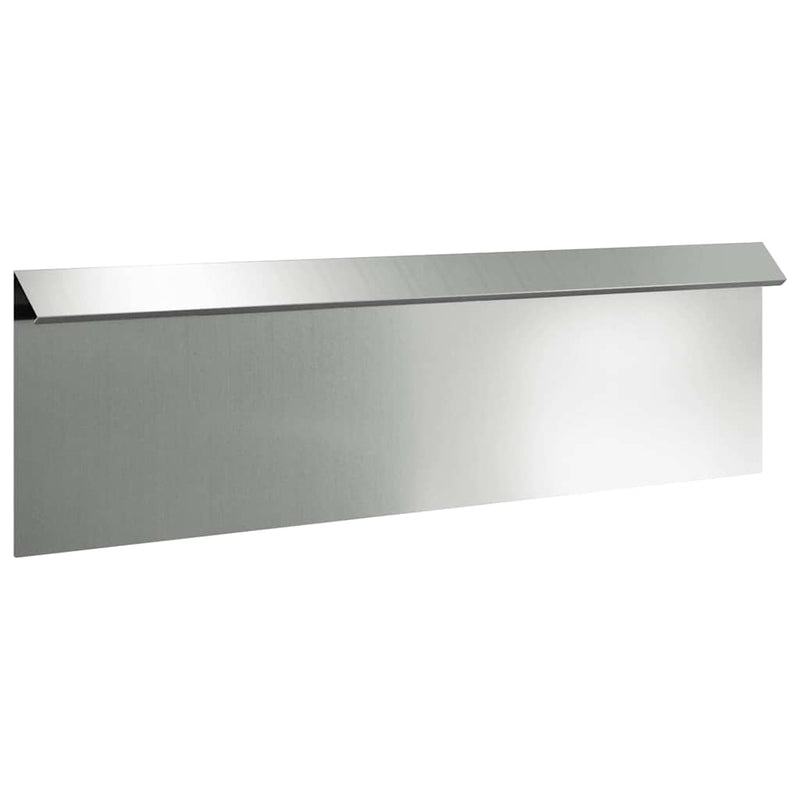 Afbeelding laden in galerijviewer, Vidaxl slakkenhekje 16 pcs zilver 100 x 3,5 x 25 cm
