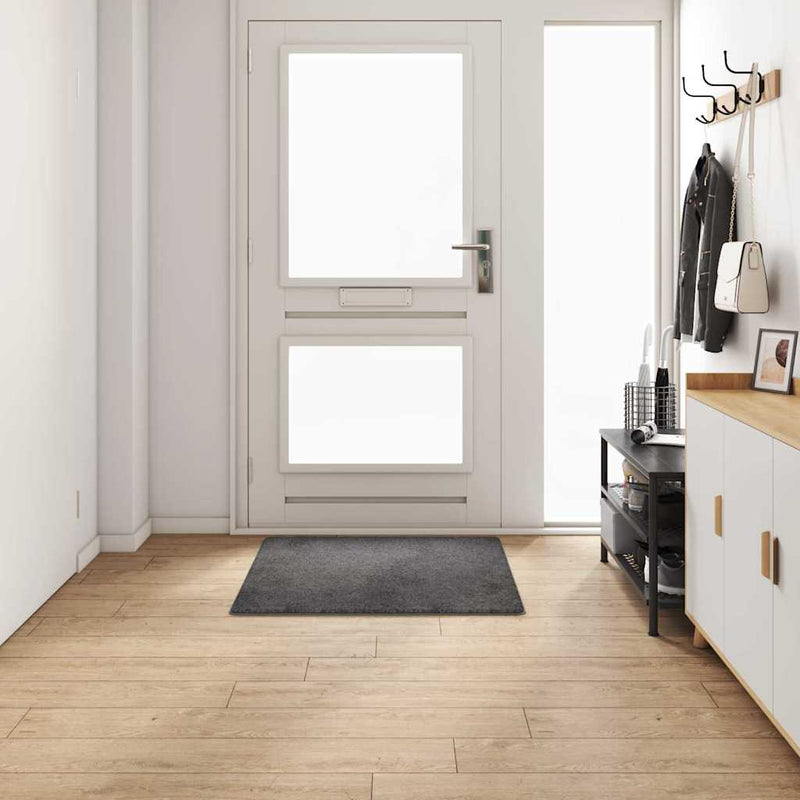 Afbeelding laden in galerijviewer, Vidaxl tapijt loper grijs 100 x 100 cm 100% polypropylene tuft