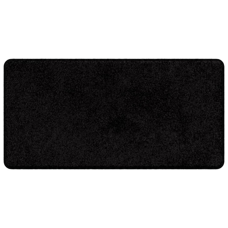 Afbeelding laden in galerijviewer, Vidaxl tapijt loper zwart 50 x 100 cm 100% polypropylene tuft