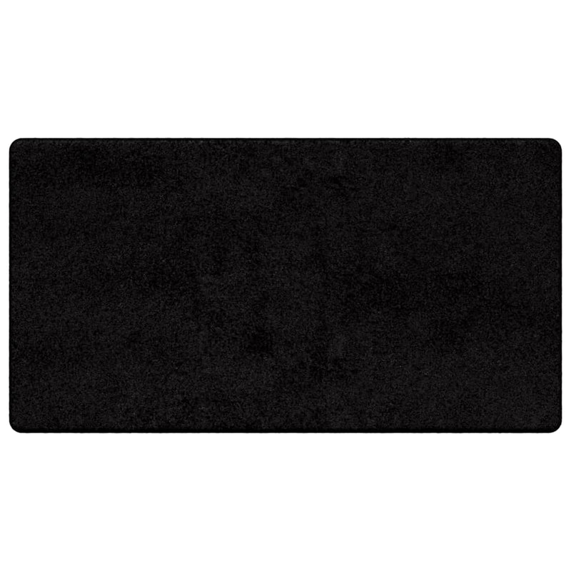 Afbeelding laden in galerijviewer, Vidaxl tapijt loper zwart 80 x 150 cm 100% polypropylene tuft