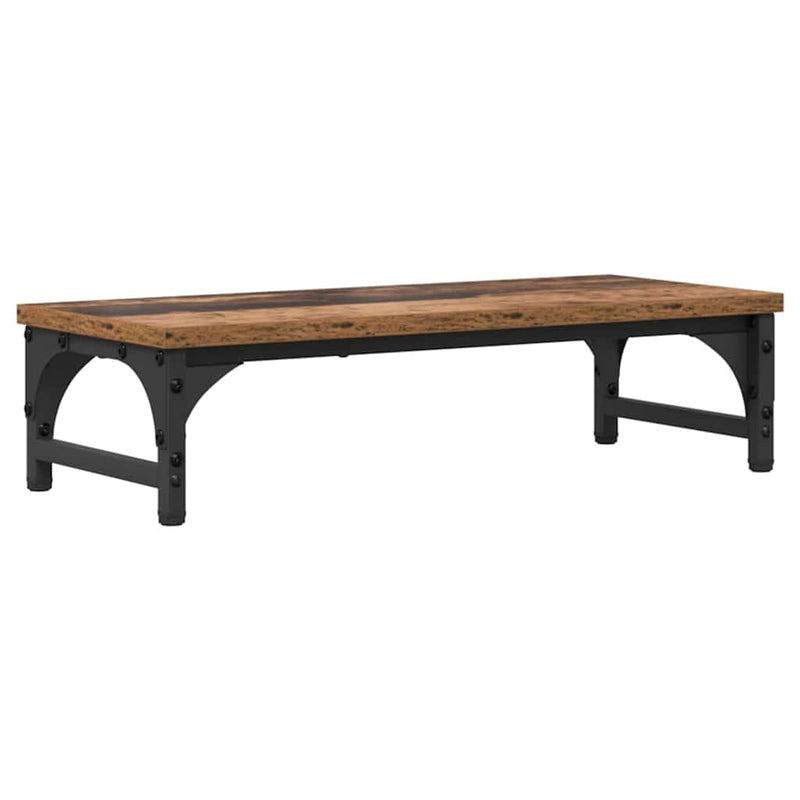 Afbeelding laden in galerijviewer, Vidaxl monitor stand oud hout 55 x 23 x 14 cm bewerkt hout