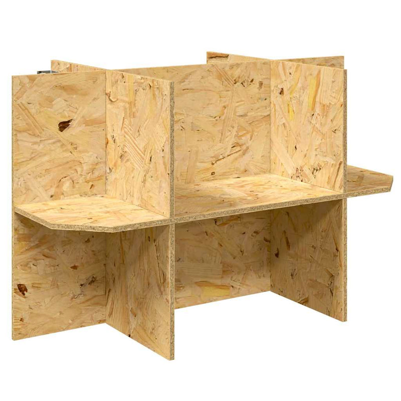 Afbeelding laden in galerijviewer, Vidaxl terrariumbasis bruin 80 x 50 x 50 cm osb