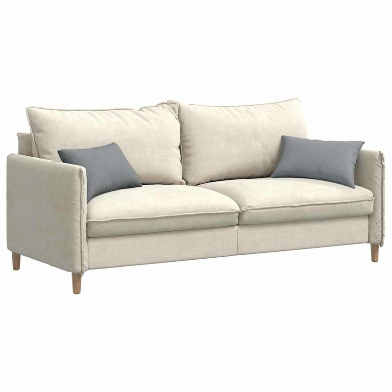 Afbeelding laden in galerijviewer, Vidaxl sofa kussens 2 stuks lichtgrijs 50 x 30 cm stof
