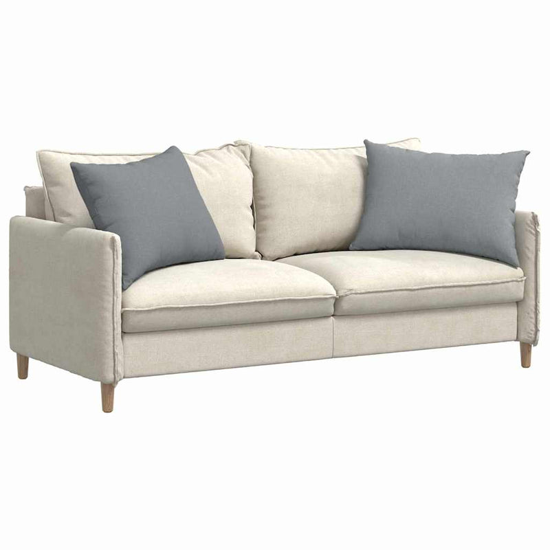 Afbeelding laden in galerijviewer, Vidaxl sofa kussens 2 pcs lichtgrijs 70 x 50 cm stof