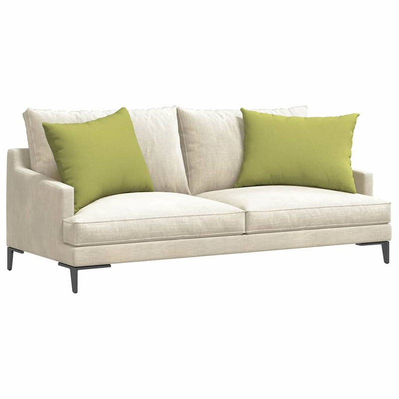 Afbeelding laden in galerijviewer, Vidaxl sofa kussens 2 pcs lichtgroen 70 x 50 cm stof