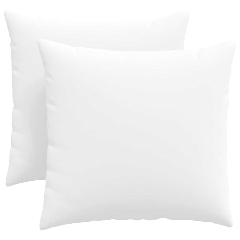 Afbeelding laden in galerijviewer, Vidaxl sofa kussens 2 pcs wit 45 x 45 cm stof